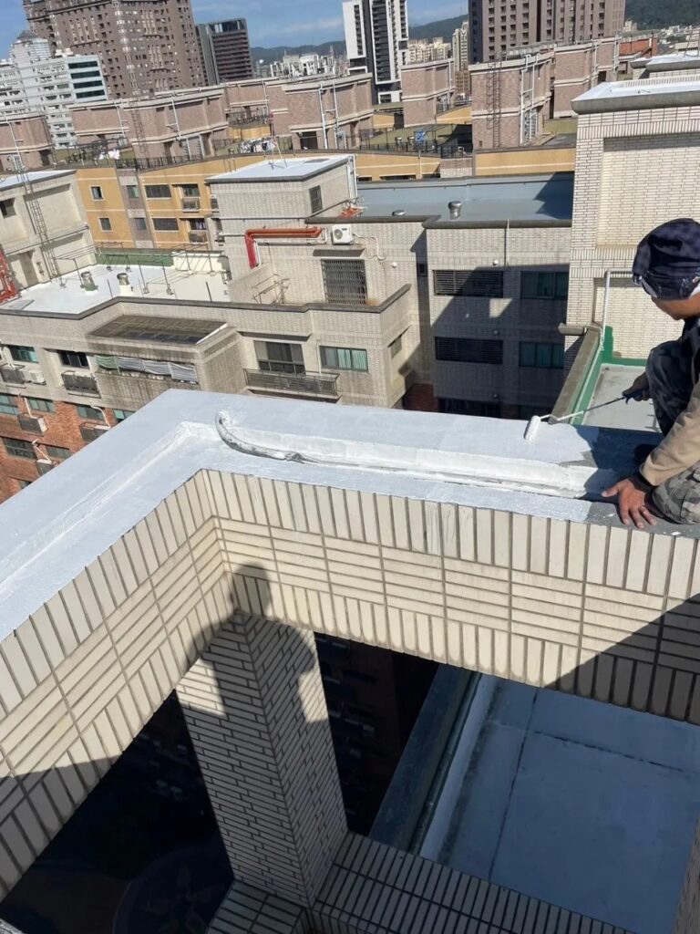 屋頂防水工程施工紀錄