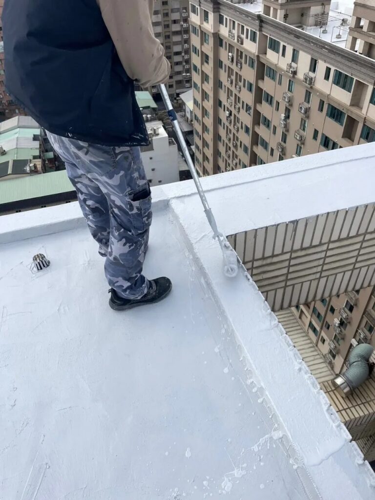 屋頂防水工程施工紀錄
