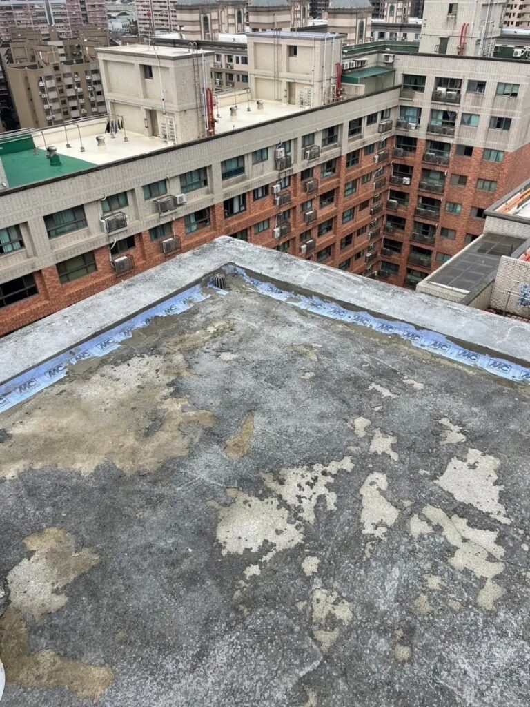 屋頂防水工程施工紀錄