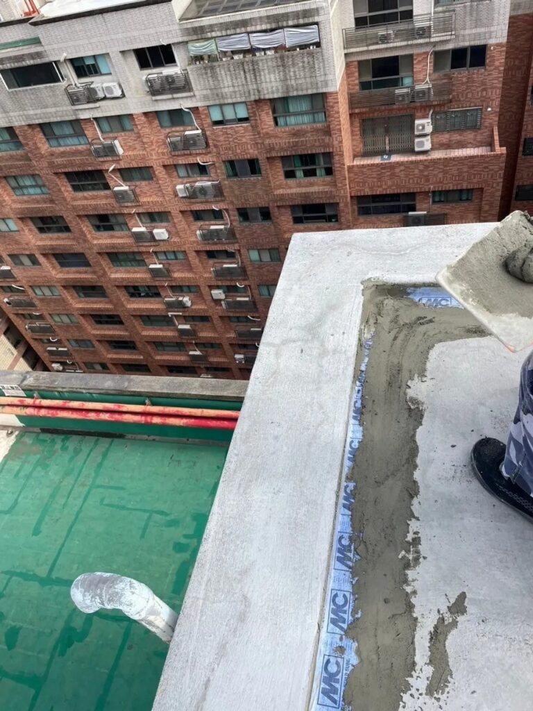 屋頂防水工程施工紀錄