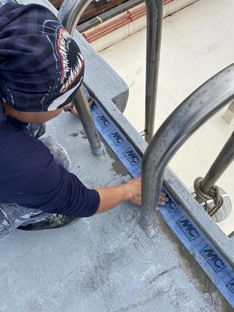 屋頂防水工程施工紀錄