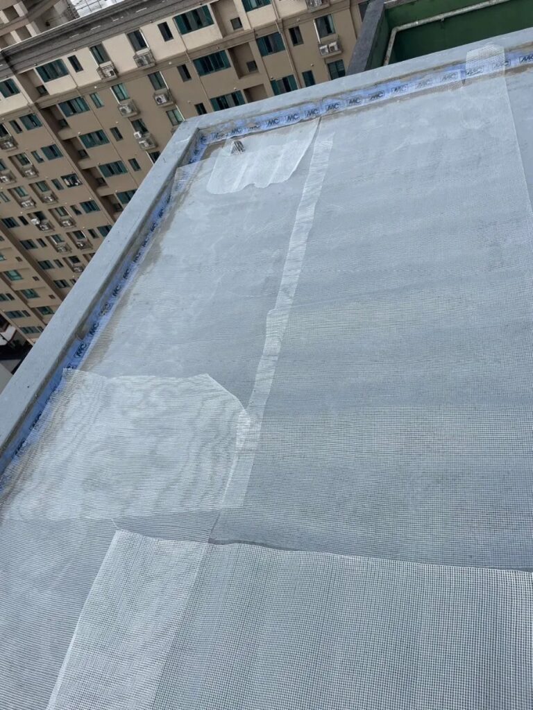 屋頂防水工程施工紀錄