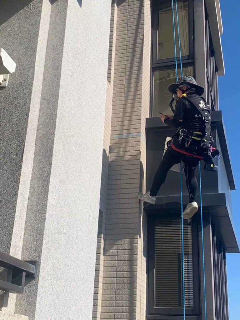 青埔・站前新銳 外牆檢驗施工照片 8