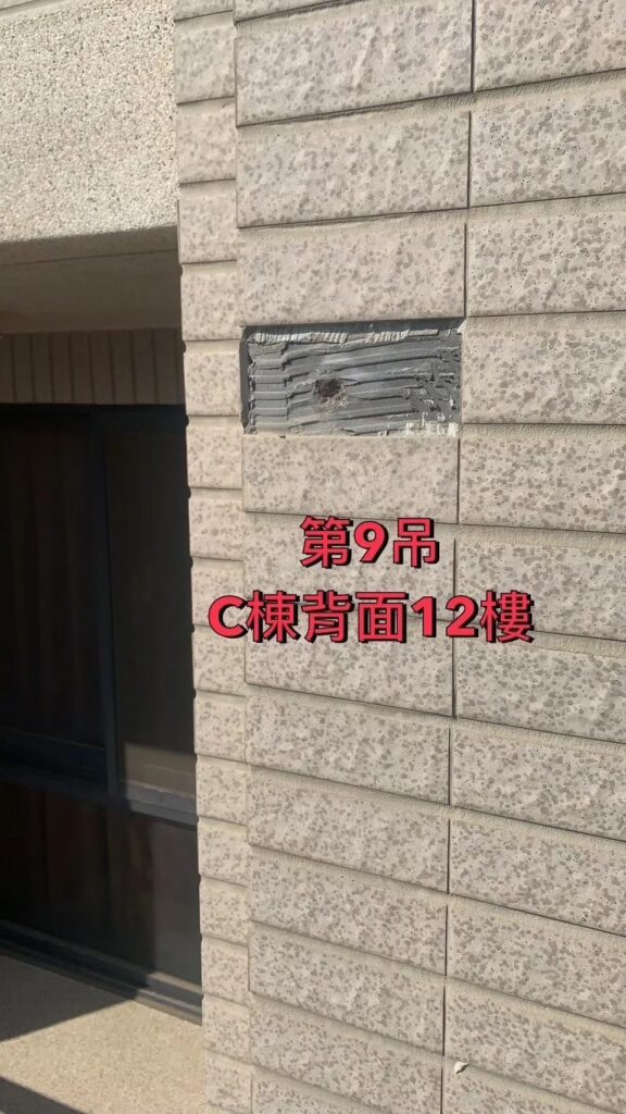 青埔・站前新銳 外牆檢驗施工照片 14